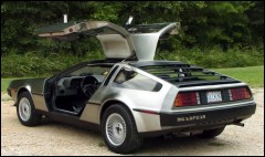 If I ever get a car, it'll be a DeLorean DMC-12.