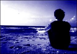 The same picture, altered to look like a cold blue evening