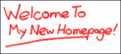 The cleaned result, bold red text on a white background