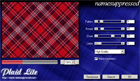 Screenshot of the Plaid Lite plug-in for Photoshop.