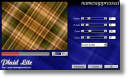 Screenshot of the Plaid Lite user interface