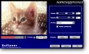 Screenshot of the Softener user interface